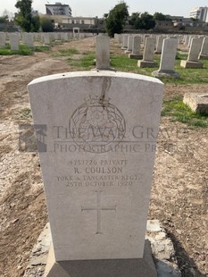 BAGHDAD (NORTH GATE) WAR CEMETERY - COULSON, R